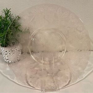 🥳BOGO! VTG MacBeth-Evans “Dogwood” “Apple Blossom” Pattern Serving Plate.
